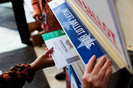 DoJ urges supreme court to allow Trump order targeting mail-in voting