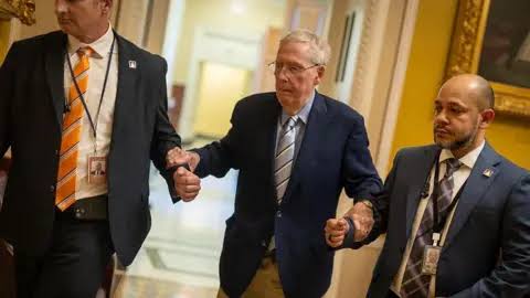 Questions swirl over top US Republican McConnell's hospital stay - here's what we know