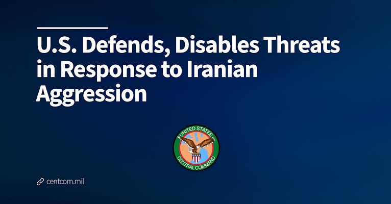 U.S. Defends, Disables Threats in Response to Iranian Aggression