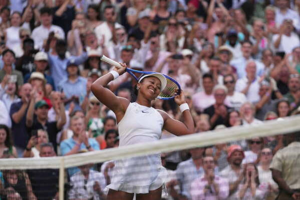 Naomi Osaka overpowers Aryna Sabalenka to reach the Wimbledon quarterfinals