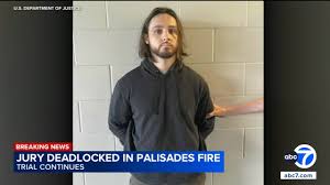 Jonathan Rinderknecht: Jurors deadlocked in arson trial of Palisades Fire suspect