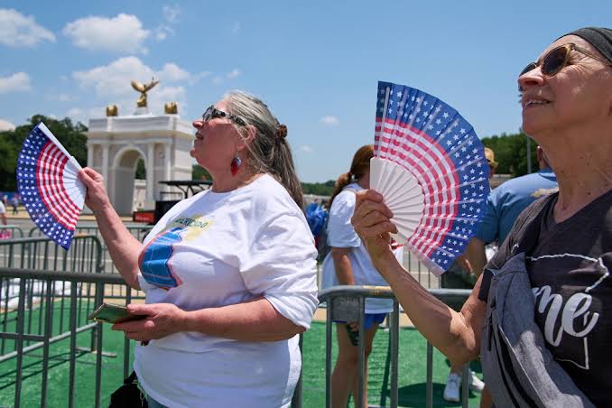 Contiguous US breaks its record for hottest month ever, NOAA says