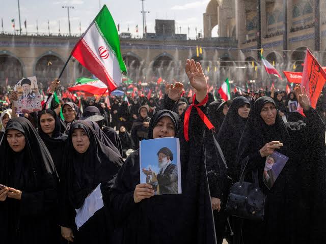 Iran war live: Huge crowds mourn Khamenei, Trump vows to hold fire