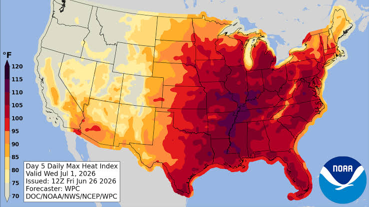 A dangerous heat wave is coming next week