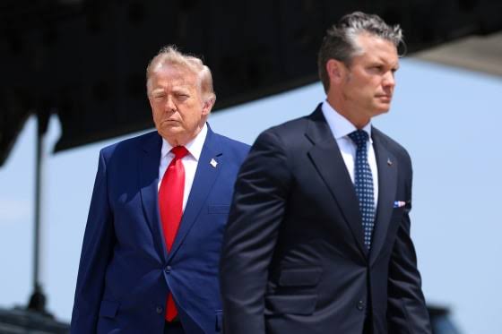 ‘Smart guy’: Trump says he stands by Pete Hegseth as defense secretary