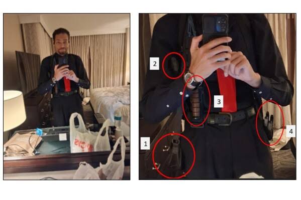 Man charged with trying to kill Trump took hotel room selfie before rushing gala, investigators say
