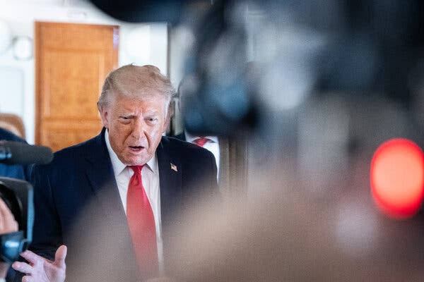 Trump Defends Compensation Fund and Iran War in ‘Meet the Press’ Interview
