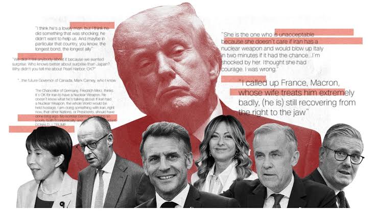Trump’s recent insults show just how strained his relationships with G7 leaders have become