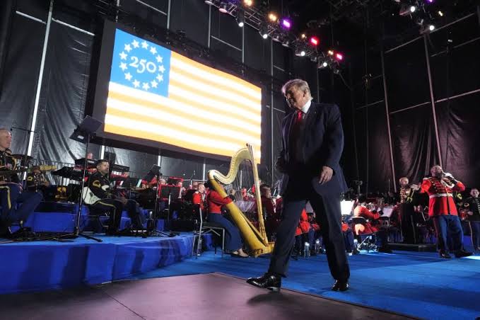 Is Trump celebrating the country, or himself, on America’s 250th?
