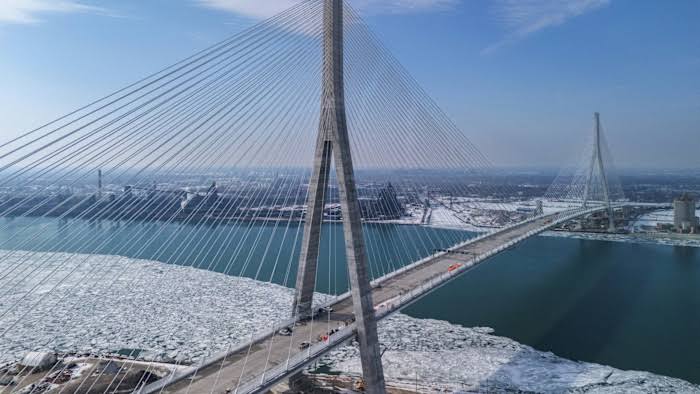 Donald Trump clears path for $4.5bn bridge between Canada and US