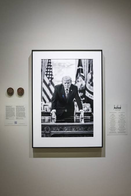 Smithsonian Adds Back Impeachment Language to Label on Trump Portrait