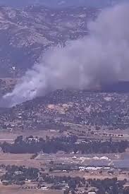 Fire in San Diego County Prompts Evacuation Orders