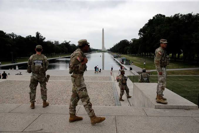 In a first since Trump deployed the guard to D.C., Democrats are sending troops