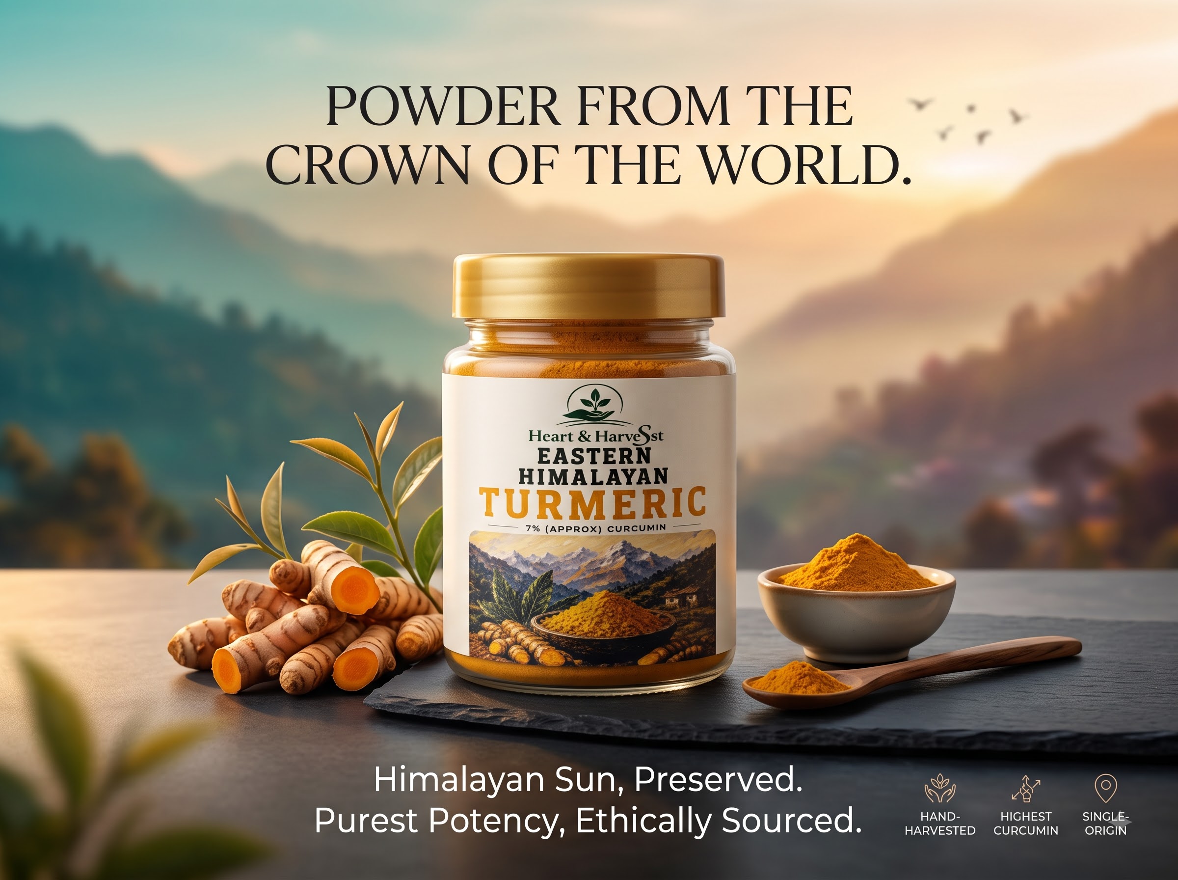 Eastern Himalayan Turmeric 100g